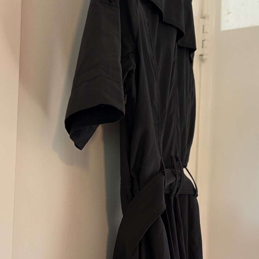 Burberry Brit Black Trench Double-Breasted Mini Dress size US 4 - Picture 7 of 14